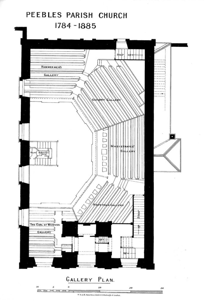 Old Parish Church Gallery Plan