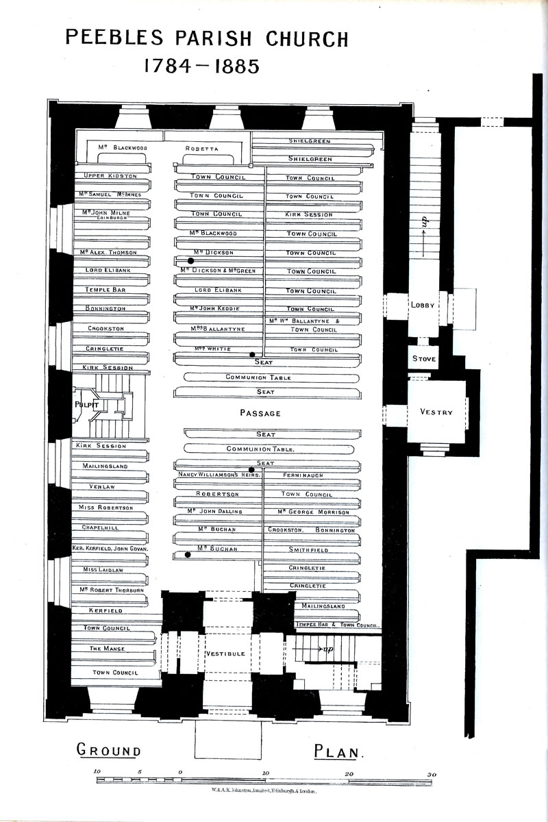 Old Parish Church Ground Floor Plan