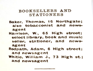 Booksellers and Stationers,1906