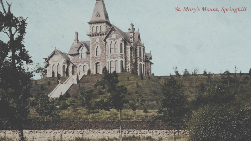 St Mary's Mount 1800-mid Photochrom